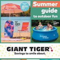 Giant Tiger - Summer Guide Flyer