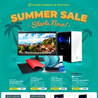 Canada Computers - Weekly Deals - Summer Sale Starts Now Flyer
