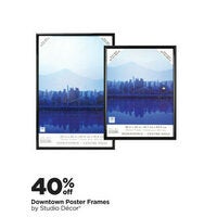 Downtown Poster Frames By Studio Decor