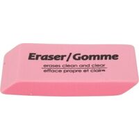 6 pk Pink Pencil Erasers