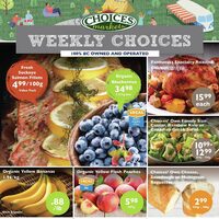 Choices Markets - Weekly Choices Flyer