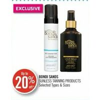 Bondi Sands Sunless Tanning Products