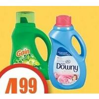 Cheer, Gain Laundry Detergent or Downy Ultra Fabric Softener 