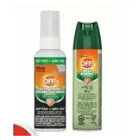 Off! Deep Woods Insect Repellents