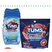 Tums Antacid Chewies or Tablets