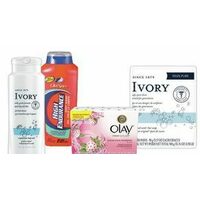 Olay, Ivory or Old Spice Body Wash or Olay or Ivory Bar Soap