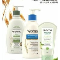 Aveeno Lotions or Facial Cleansers