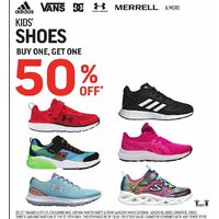 Adidas, Vans, DG, Merrell & More Kids' Shoes 