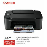 Canon Pixma TS3420 Wireless Inkjet All-in-One Printer
