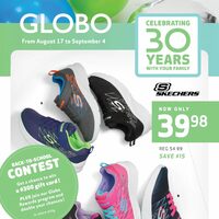 Globo Shoes - Celebrating 30 Years Flyer