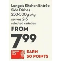 Longo's Kitchen Entree Side Dishes