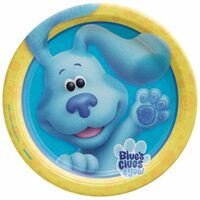 Blue's Clues Round Lunch Plates