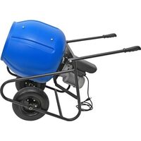 Power Fist 3.5 Cu. Ft. Poly Drum Electric Cement Mixer