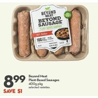 Beyond Meat Plant-Based Sausages 