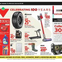 Canadian Tire - Weekly Deals - Celebrating 100 Years (Winnipeg Area/MB) Flyer