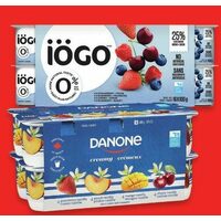 Danone Creamy, Iogo, Danactive or Activia Drinks or Olympic Organic Greek Yogurt
