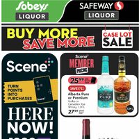 Sobeys - Liquor Specials - Buy More, Save More (AB) Flyer