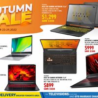 Canada Computers - Weekly Deals - Autumn Sale Flyer