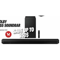 Samsung 3.1.2 Ch Dolby Atoms/DTS:X  Wireless Soundbar