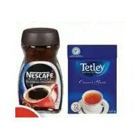 Tetley Tea or Nescafe Instant Coffee
