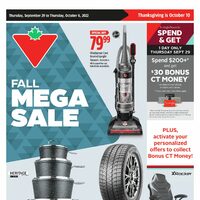 Canadian Tire - Weekly Deals - Fall Mega Sale (AB/SK) Flyer