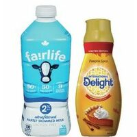 International Delight Creamer or Fairlife Milk 