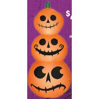 Home Accents Holiday 5' Airblown Inflatable Jack-O'-Lantern Trio
