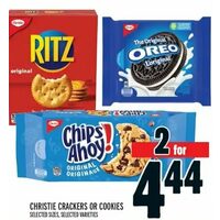 Christie Crackers Or Cookies