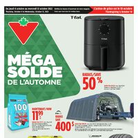 Canadian Tire - Weekly Deals - Fall Mega Sale (Quebec City Area/QC) Flyer
