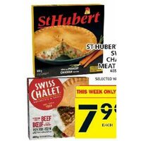 St-Hubert or Swiss Chalet Meat Pies