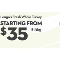 Longo's Fresh Whole Turkey
