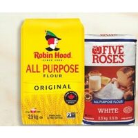 Robin Hood Or Five Roses Flour 