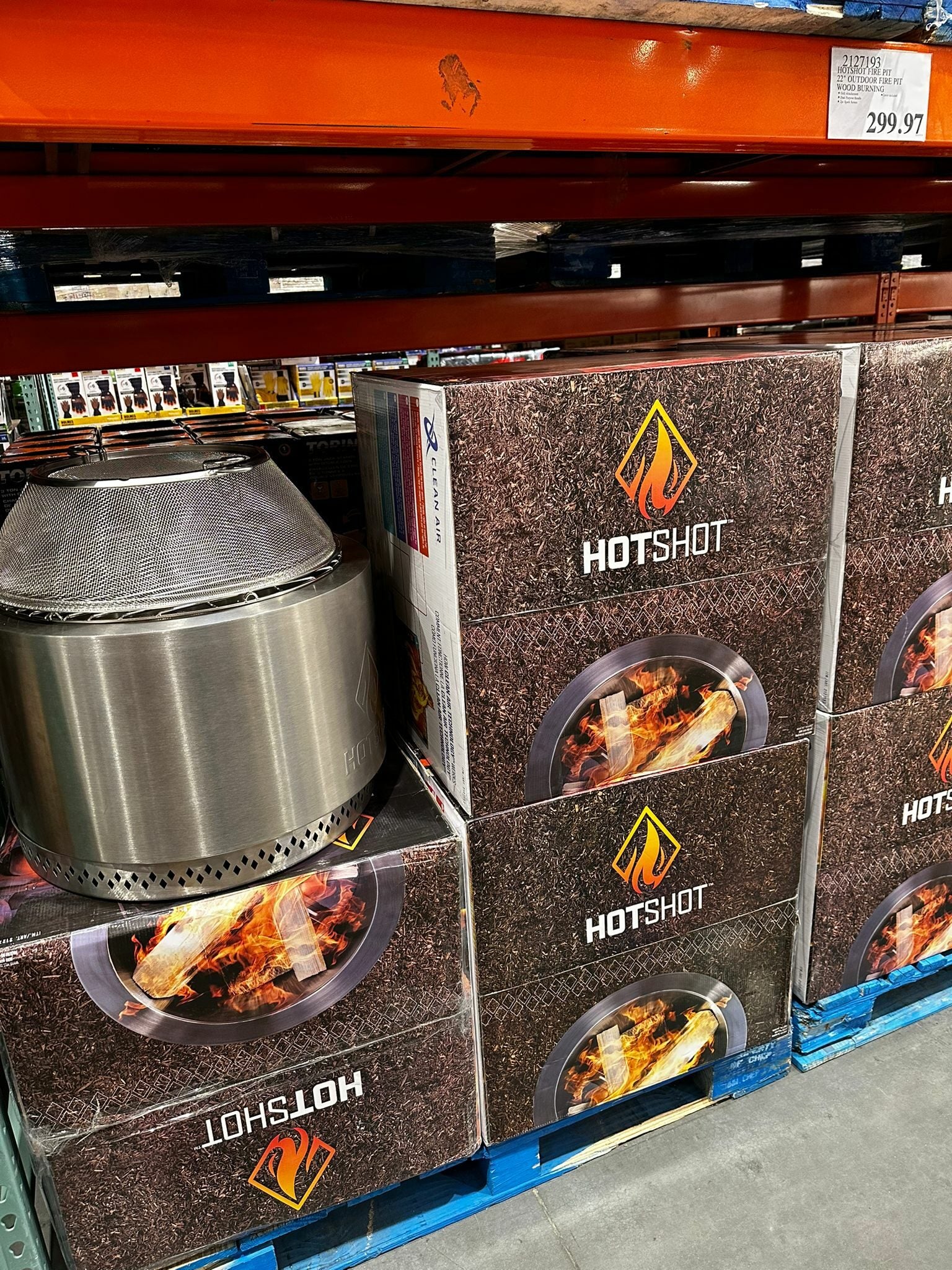 [Costco] 22" Diam HotSHot™ Wood Burning Smokeless Fire Pit 299.97