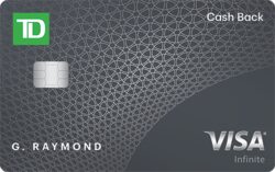 [TD® Cash Back Visa Infinite* Card] Best Cash Back Credit Card for Grocery & Gas (Earn up to $600 in value, including 10% in Cash Back Dollars in the first 3 months Cond. apply)