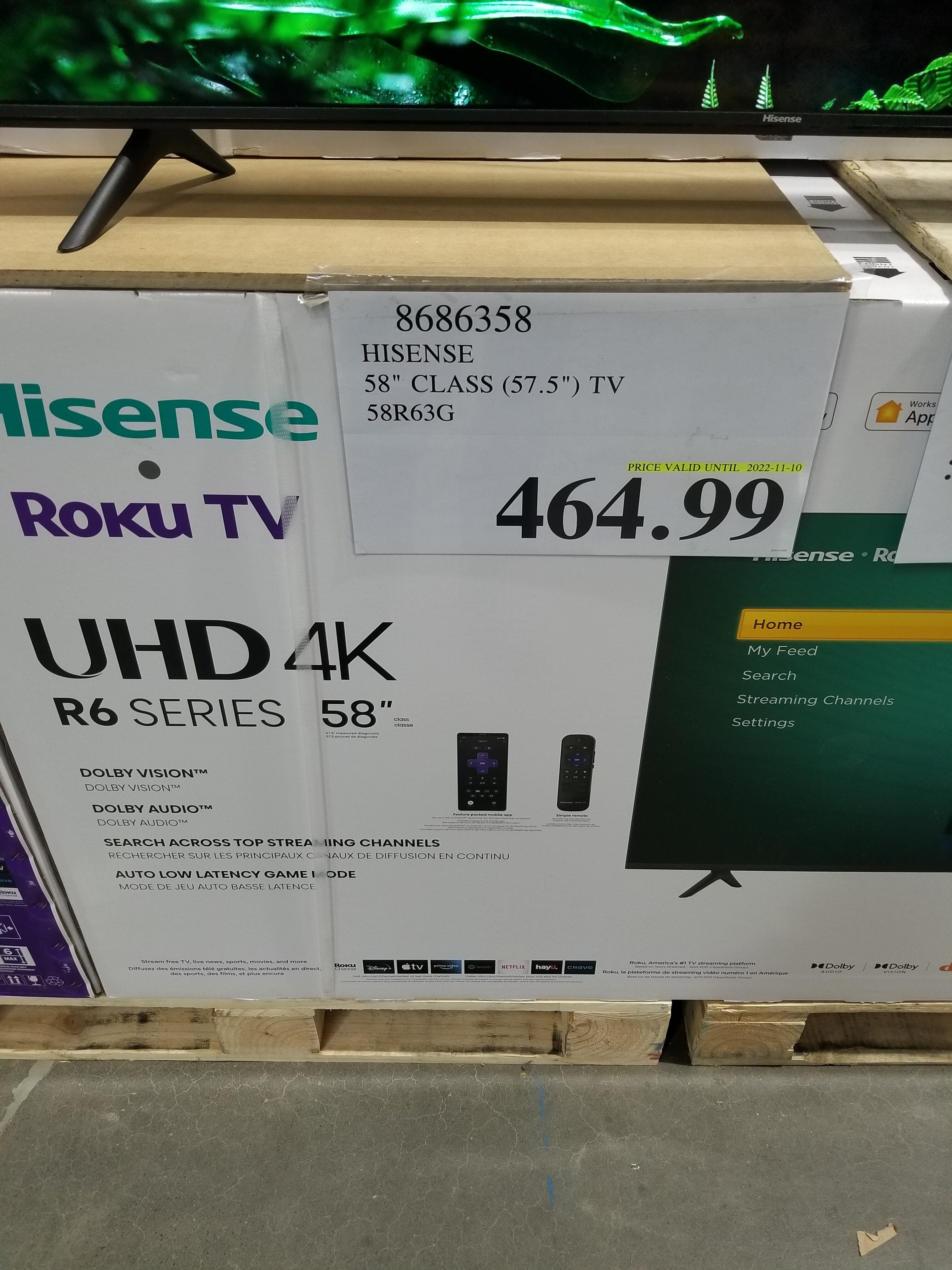 Hisense 43 Class - R63G Series - 4K UHD LED LCD TV