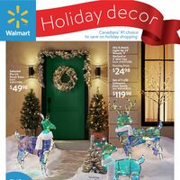 Walmart - Holiday Decor Book Flyer
