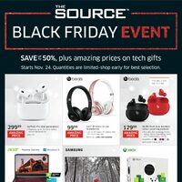 The Source - Weekly Deals - Black Friday Event Flyer