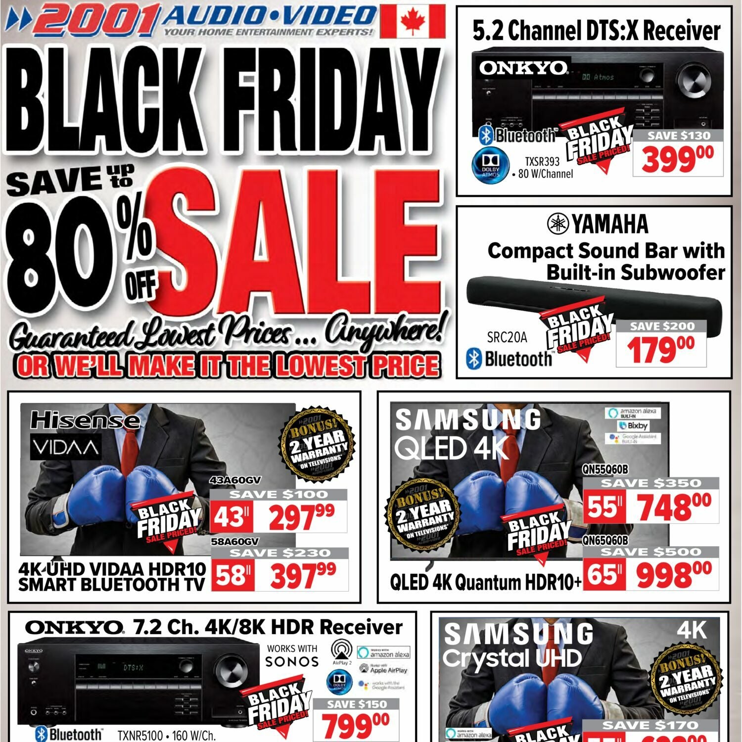 2001 Audio Video Weekly Flyer Weekly Deals Black Friday Sale Nov   1500x1500 Crop North Force 