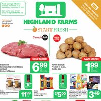 Highland Farms - Weekly Specials - Start Fresh  Flyer