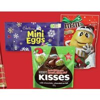 Cadbury Mini Eggs or Hershey's or Mars Bagged Christmas Chocolate 