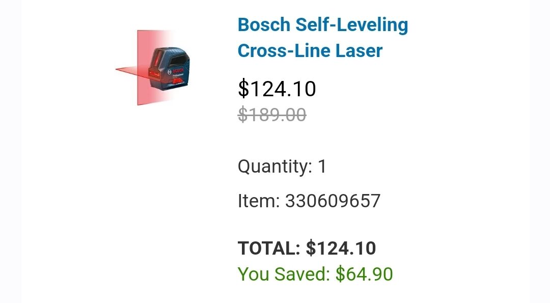 Amazon.ca Black Friday Bosch Tools on sale at amazon