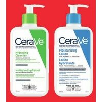 Cerave Cleansers or Moisturizers