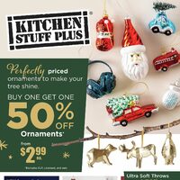 Kitchen Stuff Plus - Holiday Savings Flyer