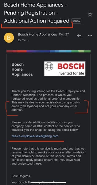 Bosch via Perkopolis Great prices on Bosch Appliances requires