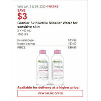Garnier Skin Active Micellar Water for Sensitive Skin