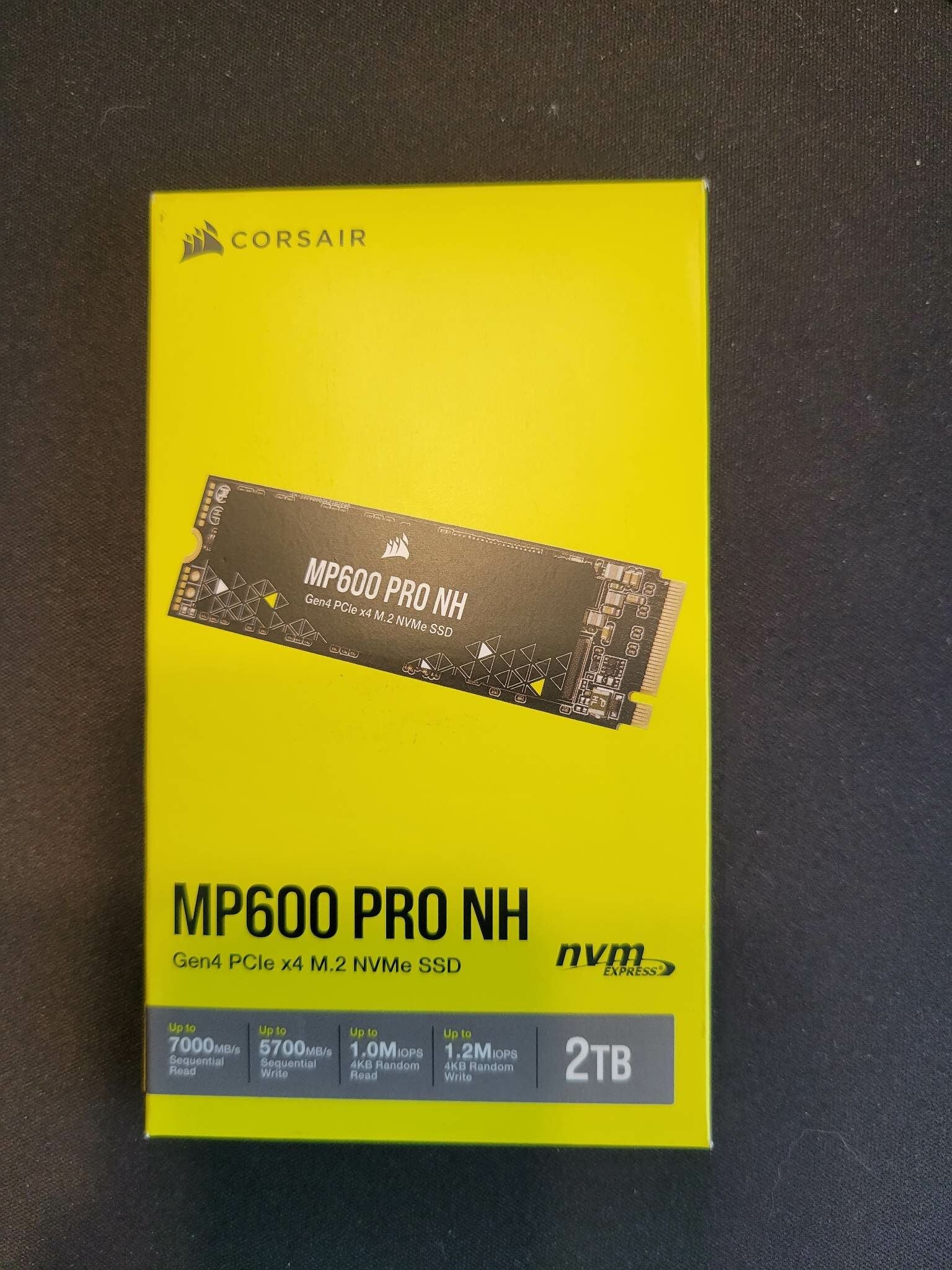 CORSAIR SSD MP600 PRO NH 4TO M.2 NVME PCIe GEN4