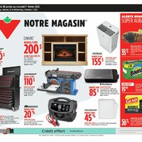 Canadian Tire - Weekly Deals - Canada's Store (QC) Flyer