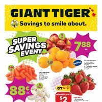 Giant Tiger - Weekly Savings - Super Savings Event (AB/SK/MB) Flyer