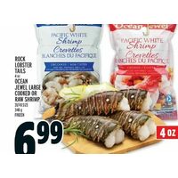 Rock Lobster Tails, Ocean Jewel Large Cooked Or Raw Shrimp