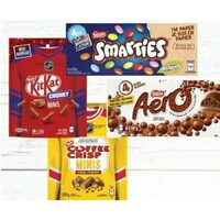 Nestle 4 Pack Chocolate Bars Or Cellos